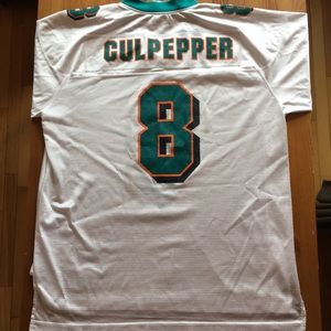 XL DOLPHINS JERESEY CULPEPPER